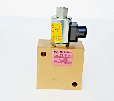 EATON VICKERS SV3-12-0-A6G-24DG Magnetventil, 2-Wege, 24 VDC # NEU