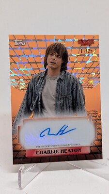 2024 Topps Stranger Things High Tek Charlie Heaton as Jonathan