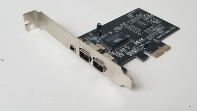 ASMEDIA PCI-E FIREWIRE IEEE 1394 3 PORT FIRE WIRE CARD FOR DESKTOP PC 4 pin 6pin