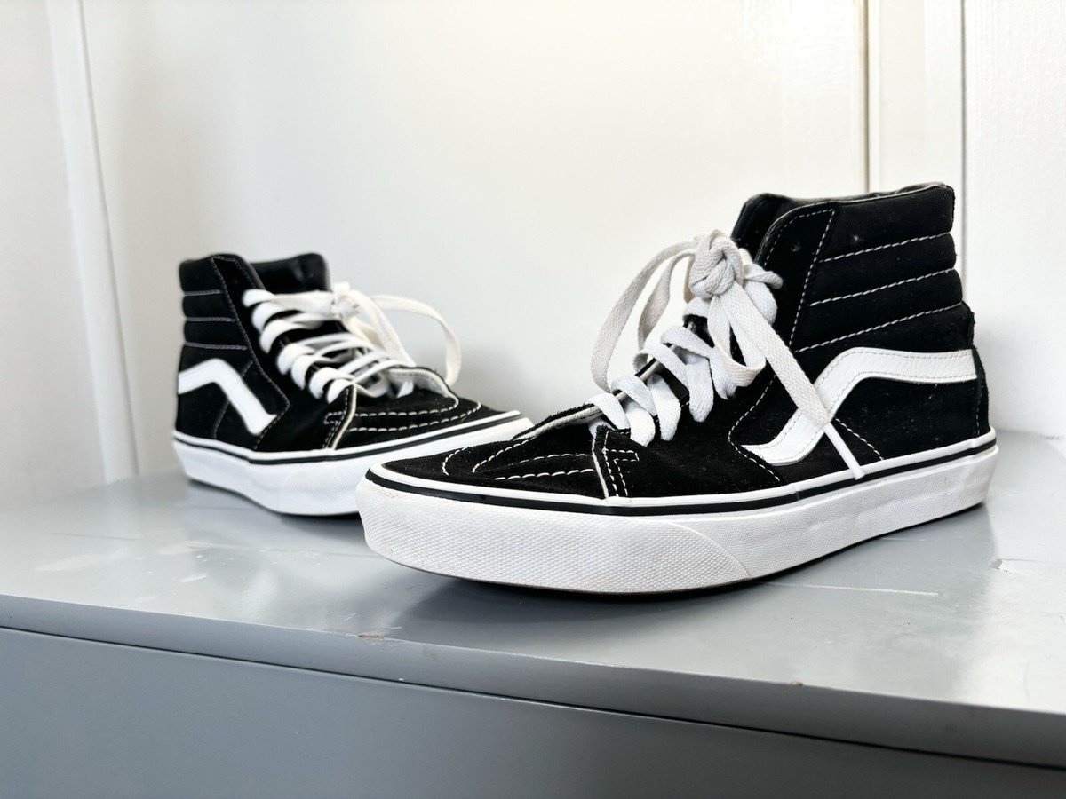 Vans Unisex Filmore Hi Canvas High Top Casual Trainers Sneakers -Black Size 