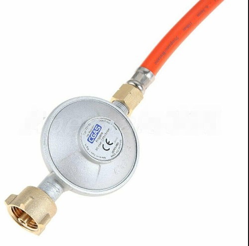 Gasschlauch Druckminderer + Übergang 1/2"R x 1/4"lks + Verbindungswinkel 90° E · - Bild 5 von 7