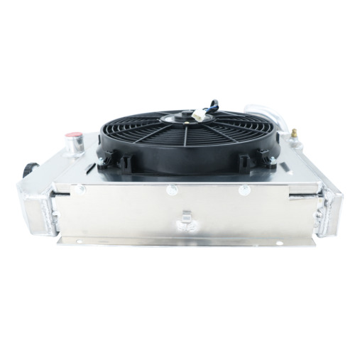 4 Row Radiator Shroud Fan For 1965-1971 67 69 Jeep CJ5 3.7L Buick V6 Engine - Picture 7 of 11