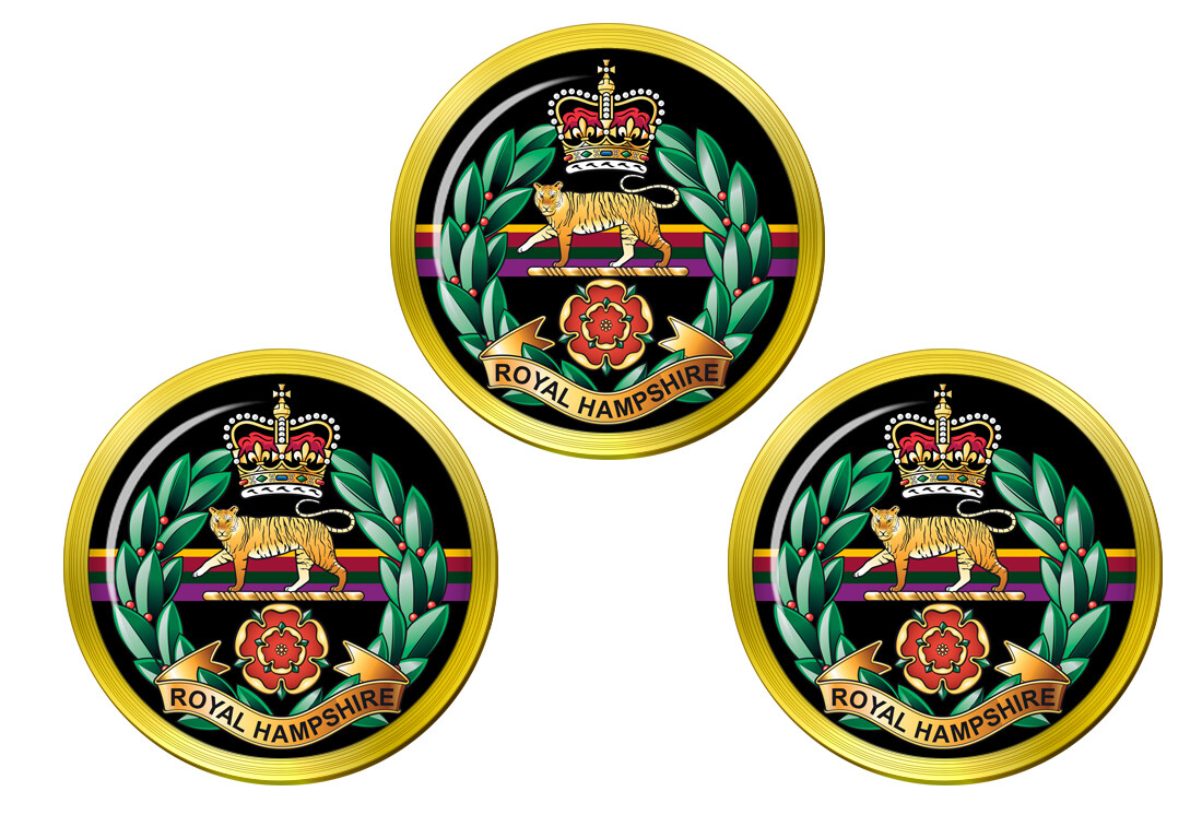 Royal Hampshire Regiment, British Army Golf Ball Markers