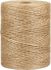 Vivifying Garden Twine, 656 Feet 2Mm Green Plant Ties, Strong Jute Twine String