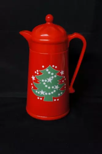 Waechtersbach Christmas Tree Plastic Thermos Carafe 11 7/8" Tall