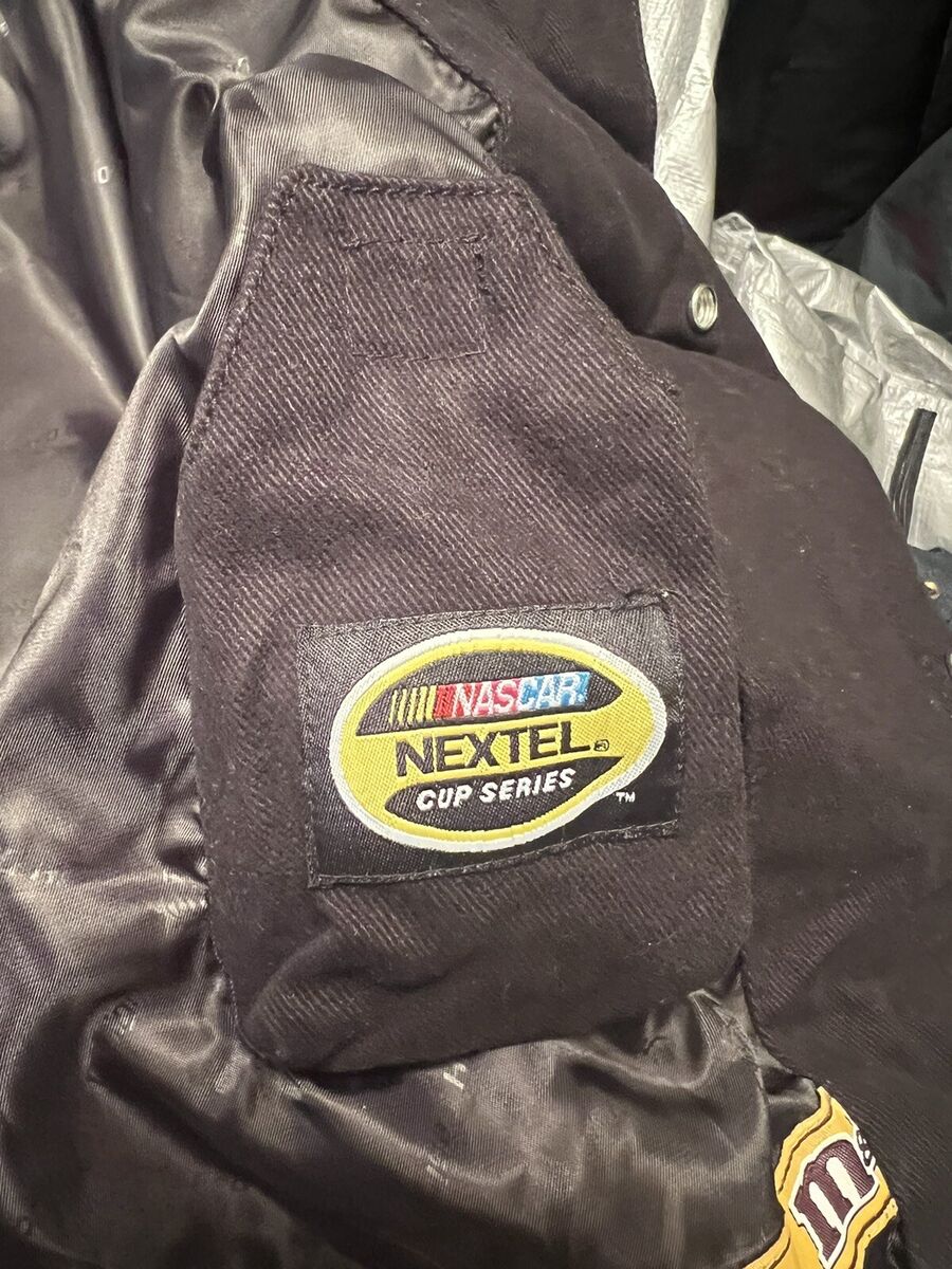 Rare Vintage Nascar M&M 38 Elliot Saddler Racing Jacket JH Rare Vintage Nascar M&M 38 Elliot Saddler Racing Jacket JH