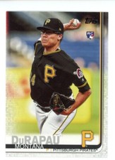 2019 Topps UPDATE  #US228 (RC) MONTANA DURAPAU PITTSBURGH PIRATES QTY