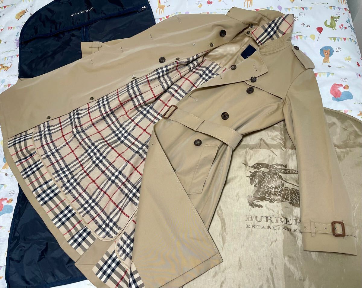 Burberry London Women's Honey Beige Liner Trench Coat Size M 38 - Authentic