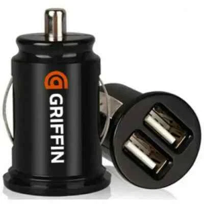 Offizielles Griffin USB Auto DUAL Ladegerät Zigarettenanzünder Adapter alle Handys