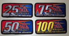ATA Trap 25 50 75 100 Shooting Patches