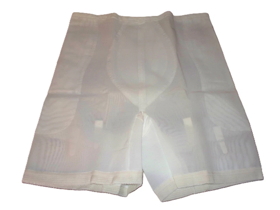 De colección Sears Faja Alta Bragas Liguero Tirantes Blanco Talla L 36 y 38 Nuevo Foto 2 de 4