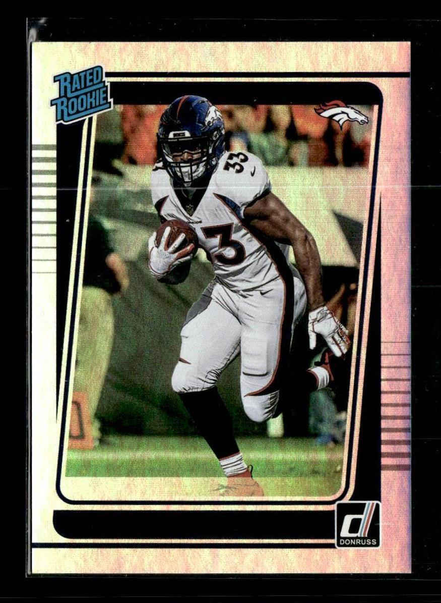 2021 Donruss #275 Javonte Williams No Name Holo