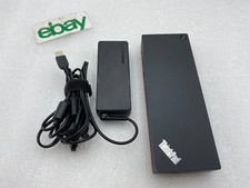 Lenovo ThinkPad Thunderbolt 3 Dock Type 40AC DBB9003L1 w/ 90W Adapter Free S/H