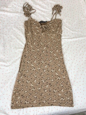 PrettyLittleThing Ditsy Floral Brown Bodycon Mini Dress | eBay PrettyLittleThing Ditsy Floral Brown Bodycon Mini Dress | eBay