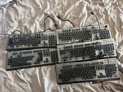5x Roccat Mechanische Gaming Tastatur DEUTSCH/Französisch UNGETESTET For Parts