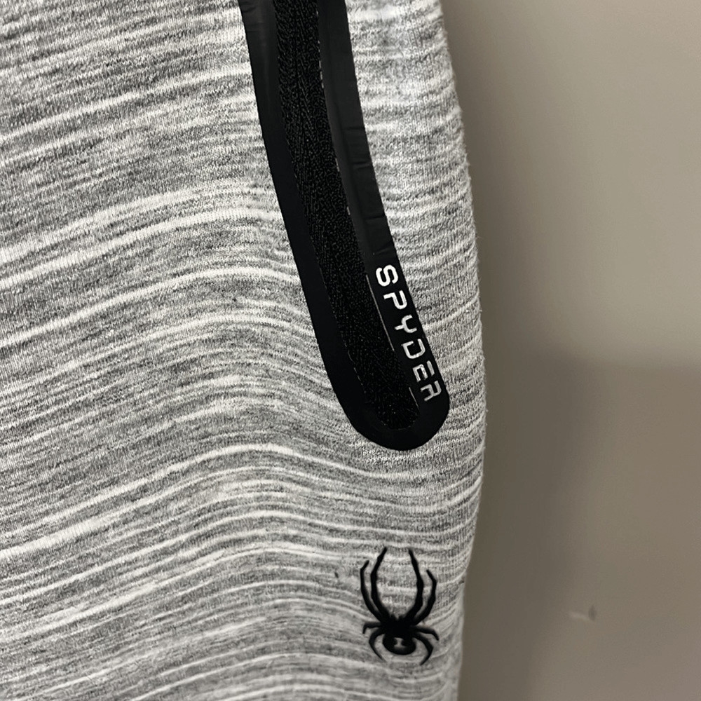 Spyder Active ProWeb Heather Gray Pull On Joggers… - image 6