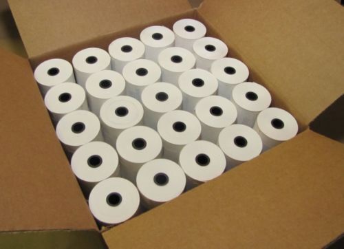 100 rollos 2 1/4" 57 mm x 50' caja registradora tarjeta de crédito recibo papel térmico - Imagen 1 de 9