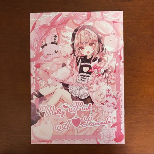 Melty Pink A Lamode Noda Heke NO-DA Art Book Illustration - 第 1/24 張圖片