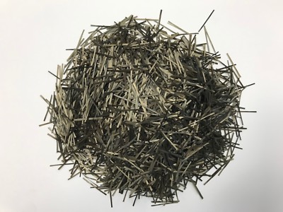 Basalt Chopped Concrete Fibers GFRC Chopped Strands 1 LB. Basalt Fibers