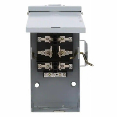 Interruptor de seguridad de doble tiro para exteriores GE TC10323R, 100 amperios - cantidad 1 - Imagen 2 de 2