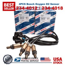 4x Oxygen O2 Sensor for 96-2002 Chevrolet Chevy GMC 1500 ES20022 234-4012 / 4018