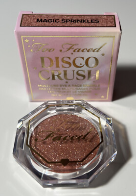 Too Faced Magic Sprinkles Disco Crush Multi-Use Eye & Face Sparkle New in Box
