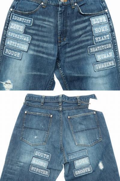 NUMBER (N)INE 02SS MODERN AGE ARCHIVE Crush Patchwork Denim NUMBER (N)INE 02SS MODERN AGE ARCHIVE Crush Patchwork Denim