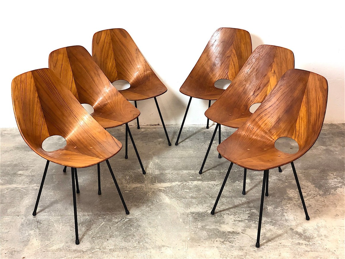 SEDIE MEDEA (style)Anni 50 Design VITTORIO NOBILI WAIMEA