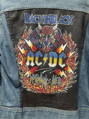 Ac/dc vintage hand painted - Gem
