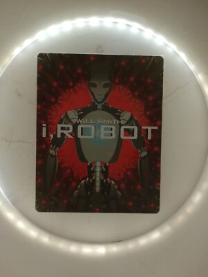 Io Robot - Will Smith SteelBook Blu Ray lmport Audio DEU Neu