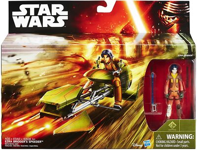 Ezra Bridger Speeder Bike Star Wars Rebels 10 cm Action Figur Hasbro