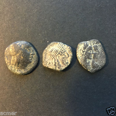 3 x Interesting Ancient Coins from Nabataea and eastern Greco Roman Kingdoms 