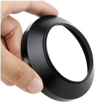 Universal Metall Weitwinkel Gegenlichtblende Sonnenblende wide angle 49 mm 49mm