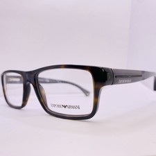 Emporio Armani Eyeglasses Frames EA 3013 5026 52 16 140 Havana Tortoise Brown