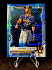 2021 Bowman Chrome Sapphire Edition - Chrome Prospects Jeferson Quero...