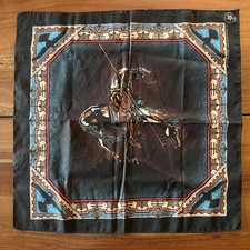 Vintage Southwest Motif American Indian Bandana Made In The USA RN 16463