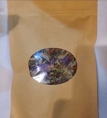 Lucid Dream Tea Blend Mugwort Blue Lotus Wild Dagga Petals Shaman Tea third eye