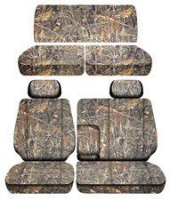 Fits 1993 To 1998 Toyota T100 Truck Front 6040 And Rear Bench Seat Covers