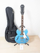 Epiphone Casino Electric Guitar Worn Blue Denim Tested Working