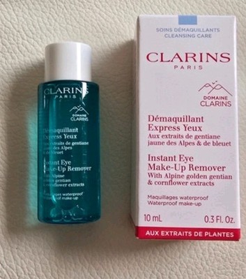 CLARINS Paris Instant Eye Make-Up Remover 10 ml Reisegröße für sensible Augen 