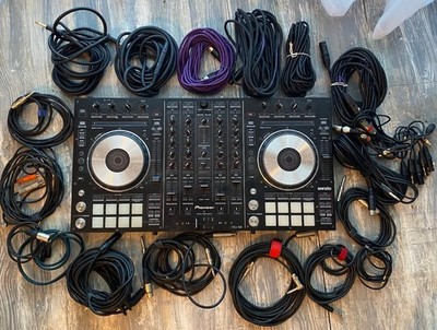 Pioneer DDJ-SX Performance DJ Controller NOT TESTED & 18 Cords