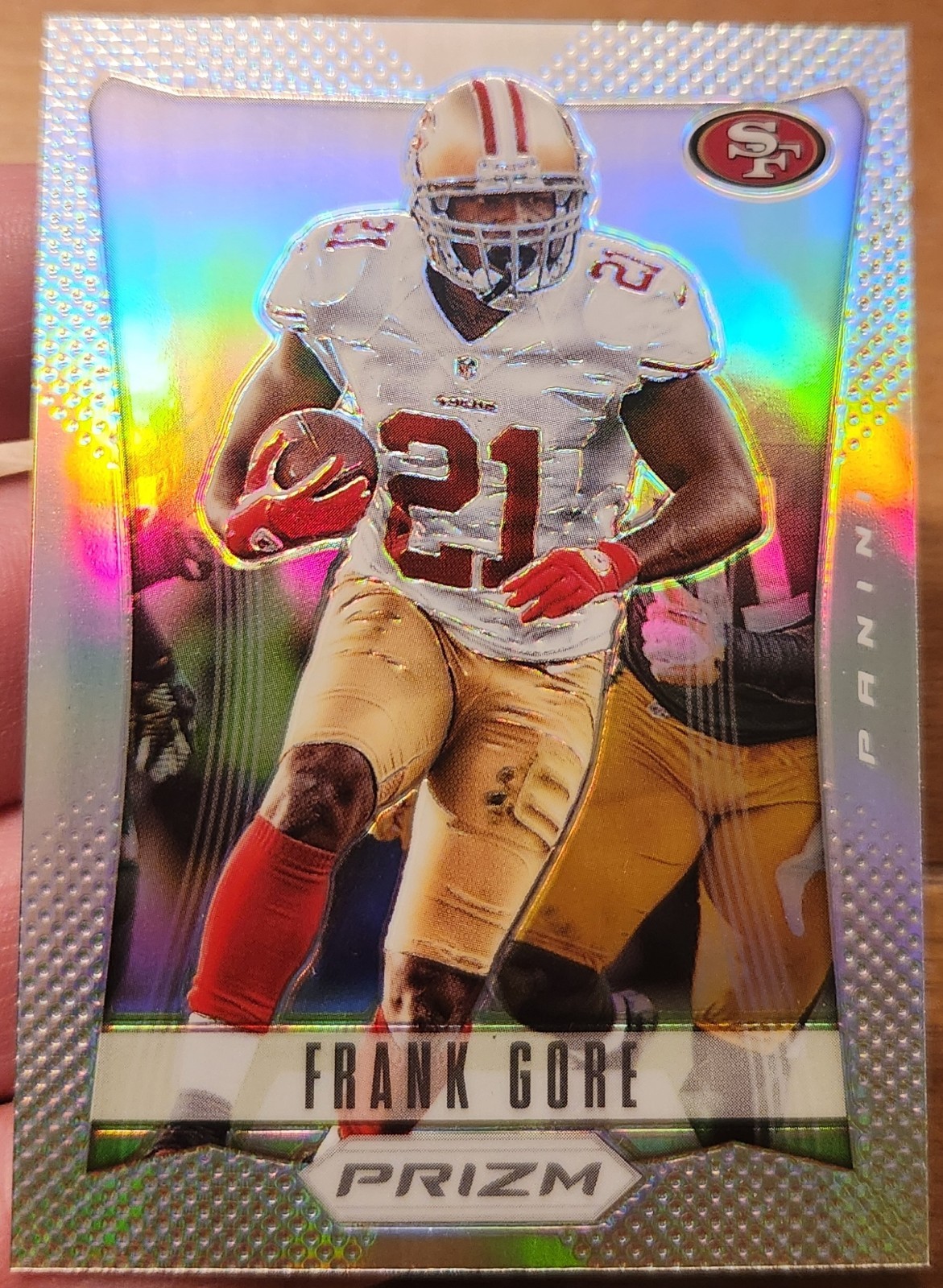 FRANK GORE 2012 PRIZM FOOTBALL SILVER PRIZMS REFRACTOR RARE!!