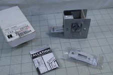 Hager 330M-US26D Pocket Door Privacy Latch 2-3/4" x 2-1/2" for 1-3/4" Door NEW