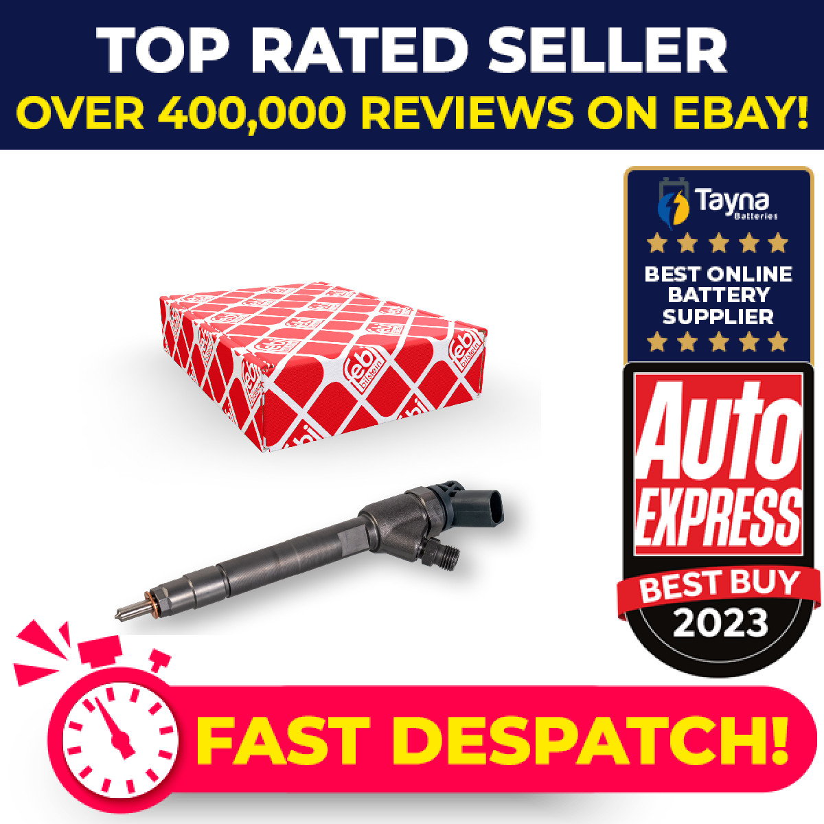 Diesel Fuel Injector 177795 Febi Nozzle Valve A6510703187 6510703187 Quality New