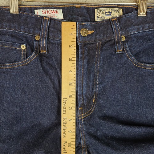 AG Adriano Goldschmied Jeans Men 32 Blue Selvage Showa Japan Tells Limited 34" - Picture 13 of 13