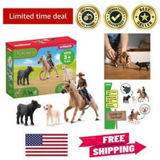 action figures playsets Engaging 6PC Rodeo