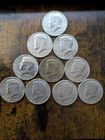 1976 Kennedy Half Dollar 50C Lot of 10 Bicentennial Coins