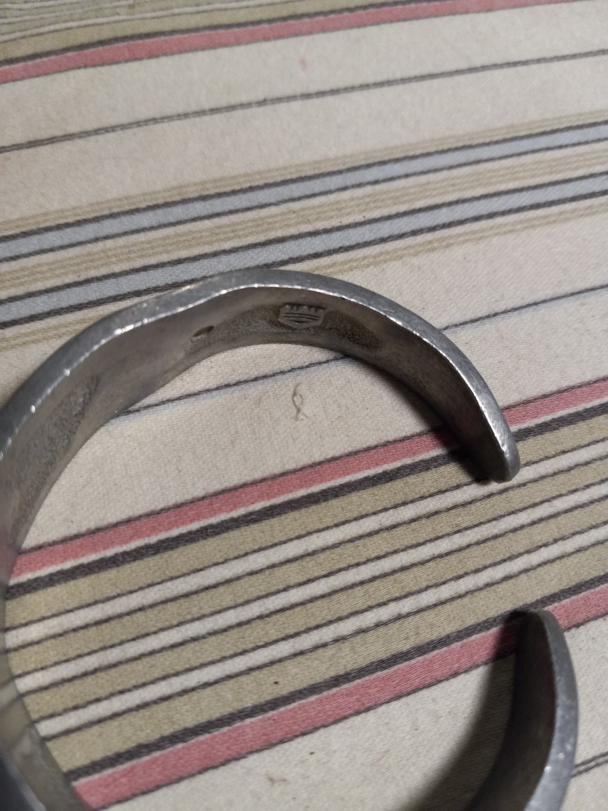 Solid Sterling Silver Cuff Bracelet - image 6