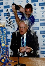 Claudio Ranieri Signed 12x8 Leicester City Photo Premier League AFTAL COA (9121)