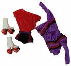 Vintage 1980 Roller Skating Barbie #1880 Outfit Romper Jacket & Skates HTF